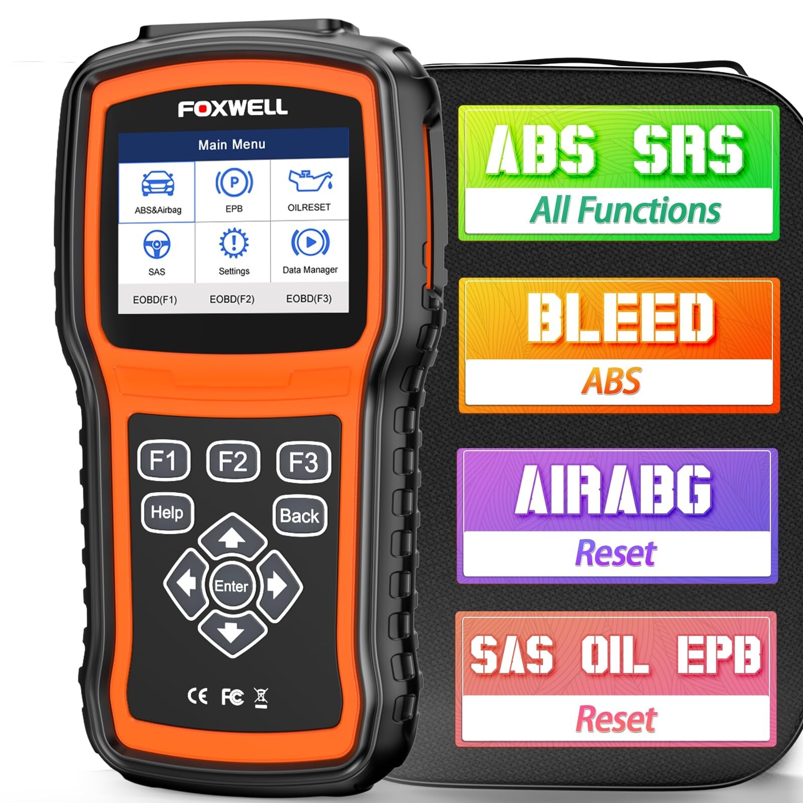 Mitsubishi Lancer Car Diagnostic Scan Tool ABS SRS SAS Engine Reset Kit US NT630