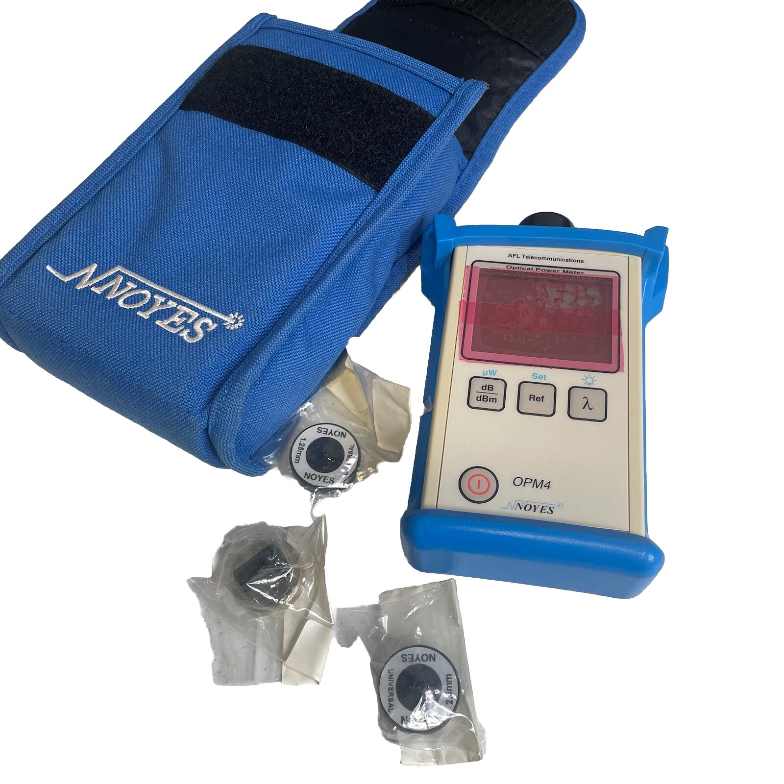 Noyes Fiber Systems Optical Power Meter OPM4 With Case Tested Working