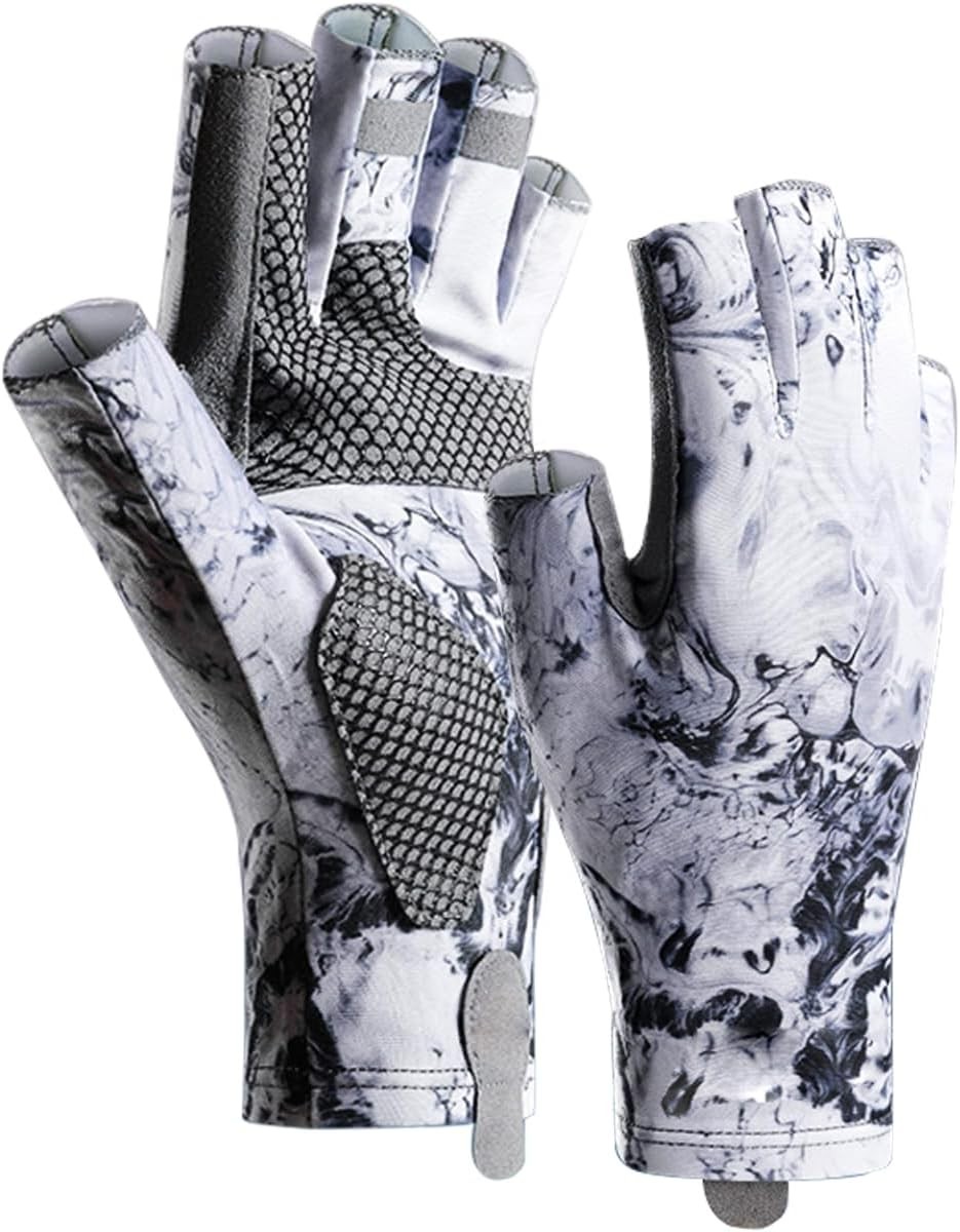 Sun Gloves UPF 50+ Fishing Gloves, Finrl Sun Protect UV Protect