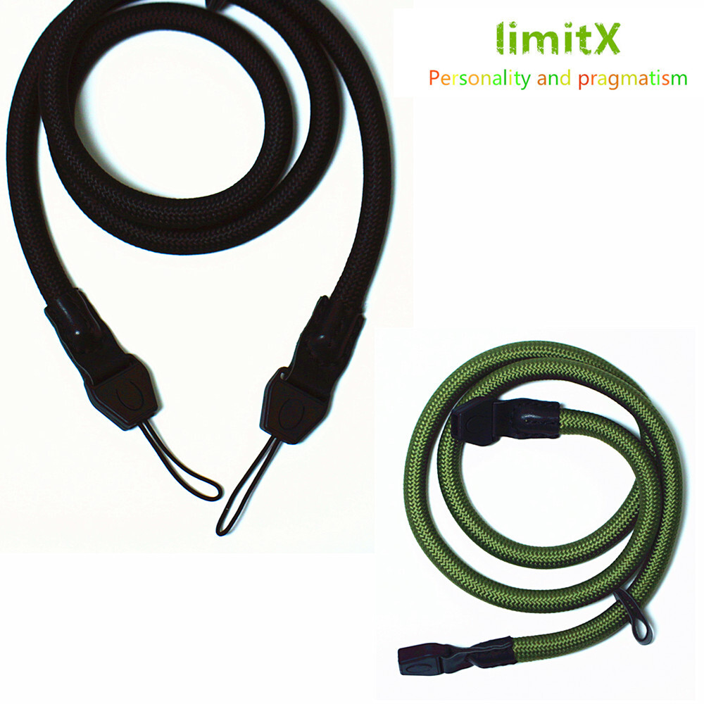 Nylon Rope Camera Neck Shoulder Strap Quick Release for Canon DSLR Mirrorless