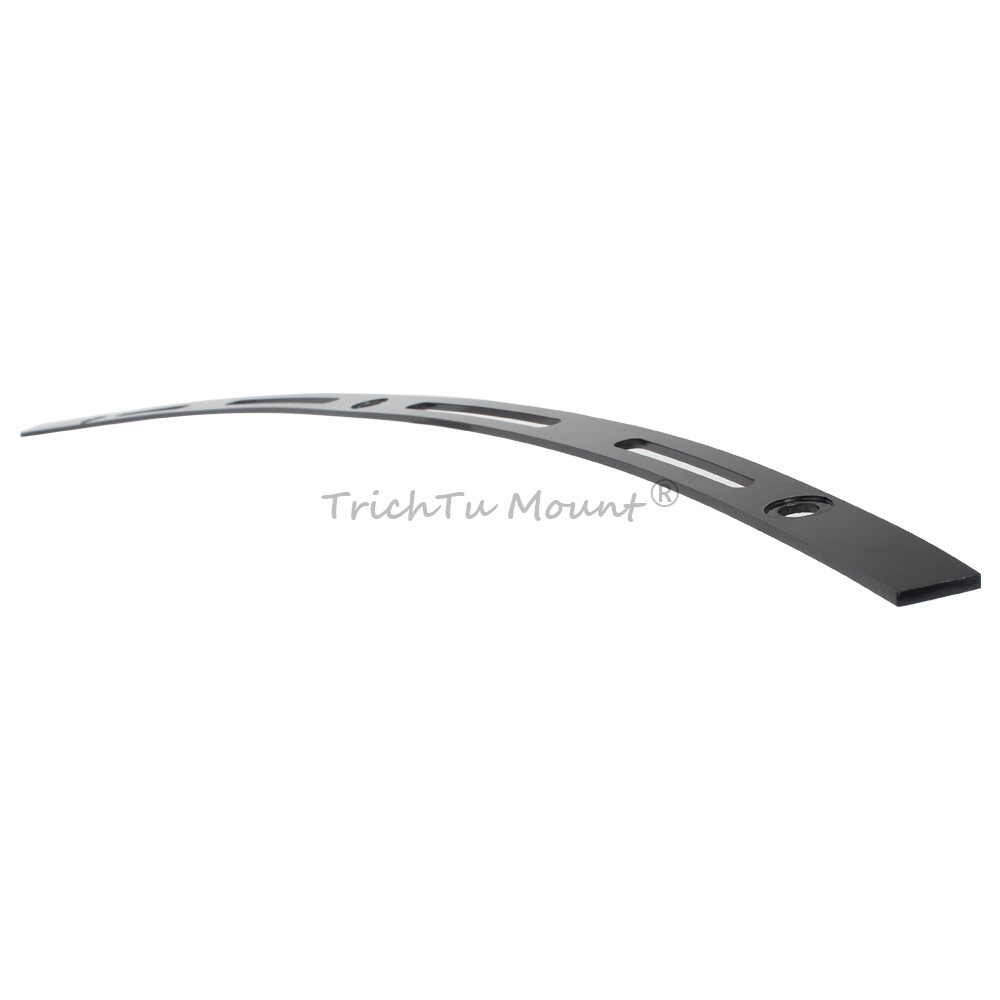 Black 4 Slot Fairing Windshield Trim for Harley Street Glide Special FLHXS 14-23