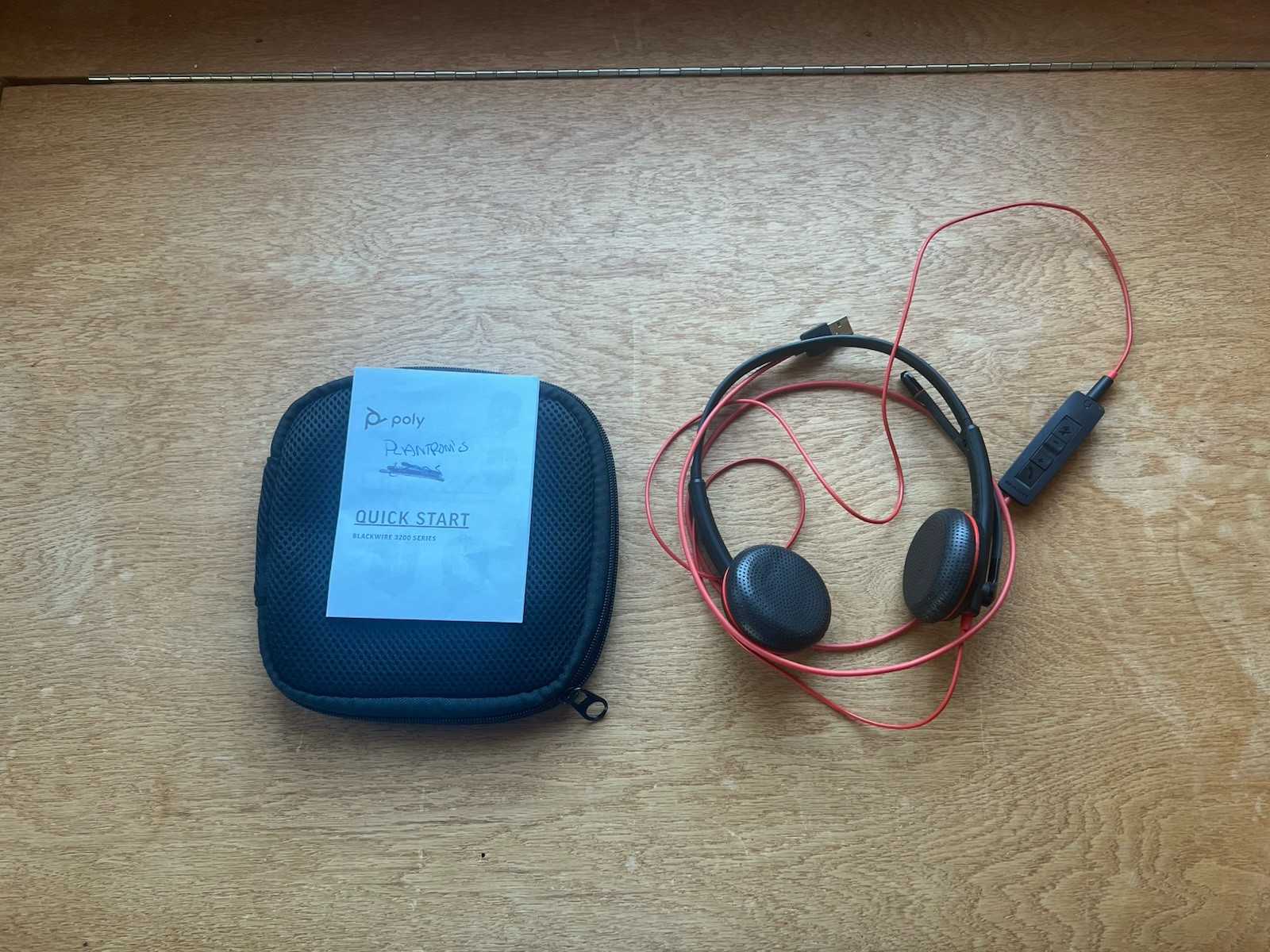 Plantronics PLT BLACKWIRE C3200 USB-C Dual Headphones C3225T