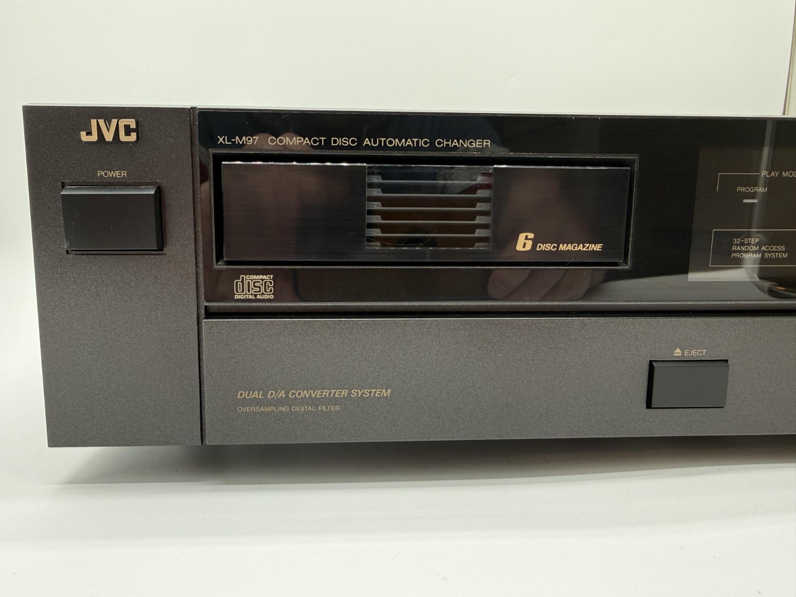 JVC XL-M97BK Multi Compact Disc Player with 1 Magazine. ~ No Remote