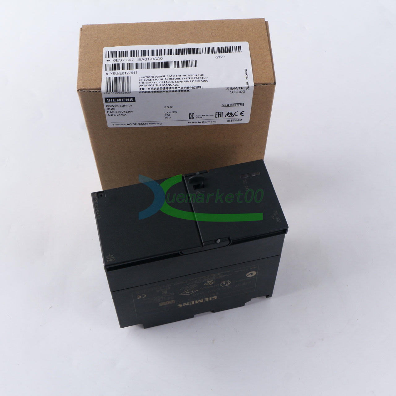1PC Siemens Power Supply 6ES7 307-1EA01-0AA0 6ES7307-1EA01-0AA0 New