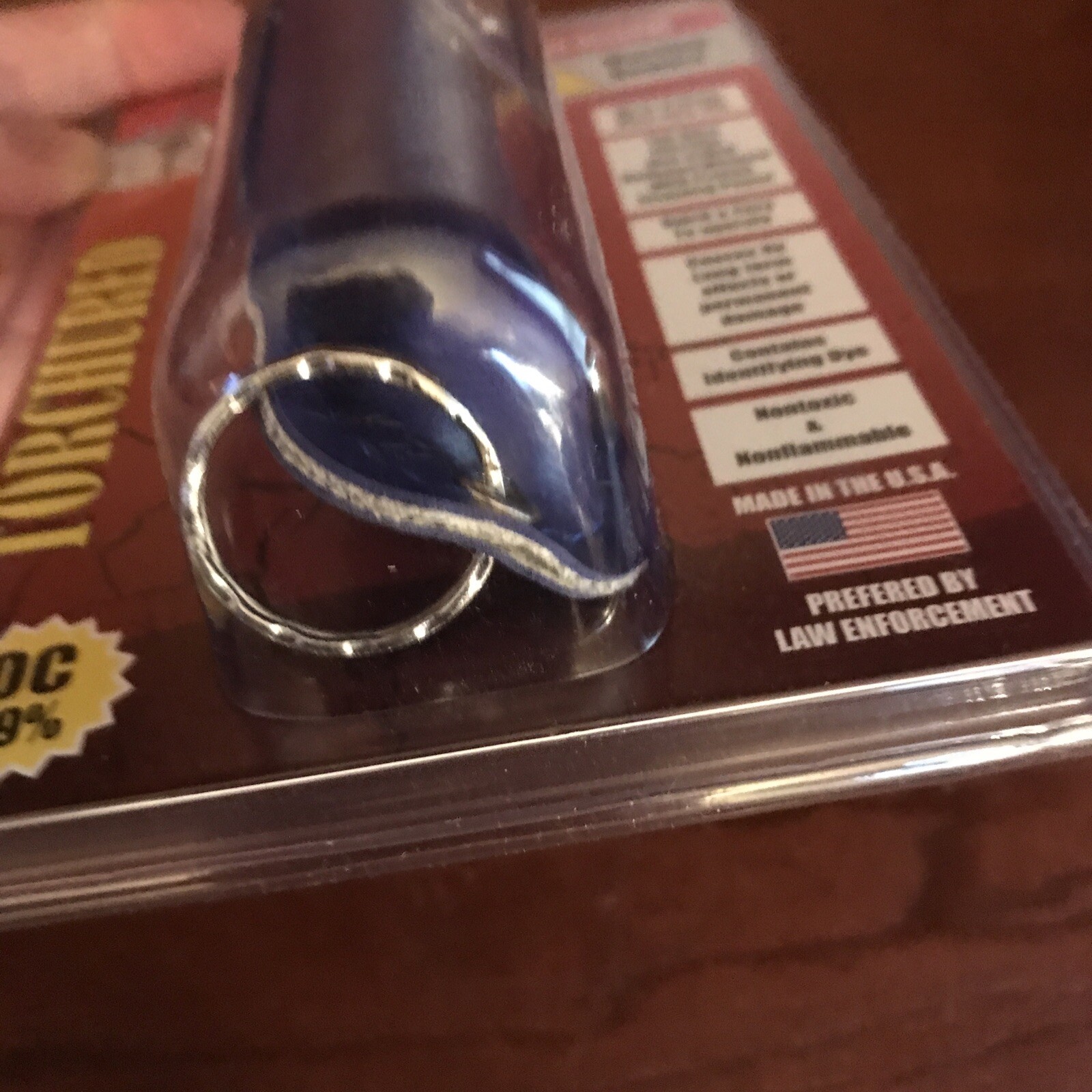 TORCHURED Pepper Spray Maximum Strength with Blue Carrying Case and Keychain