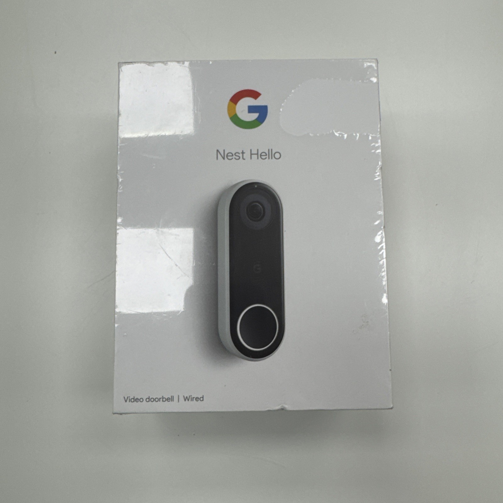 Google Nest Hello Smart Video Doorbell WIRED (NC5100US) Brand New In Sealed Box