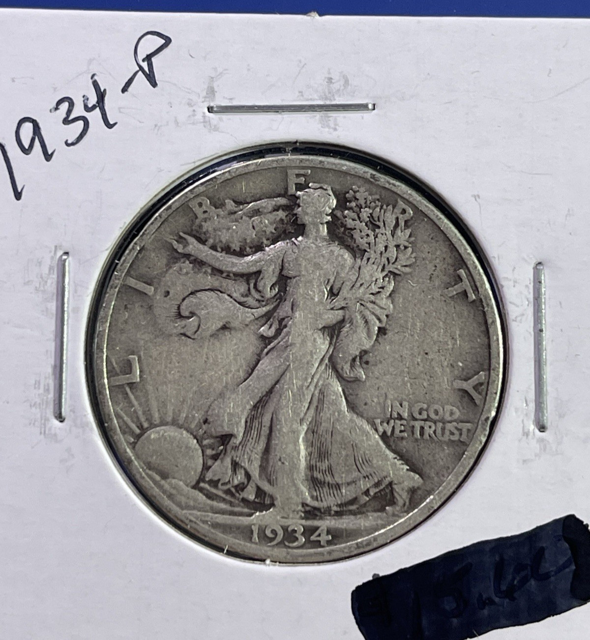 1935-P 50C Walking Liberty Half Dollar 90% Silver Item# 2073