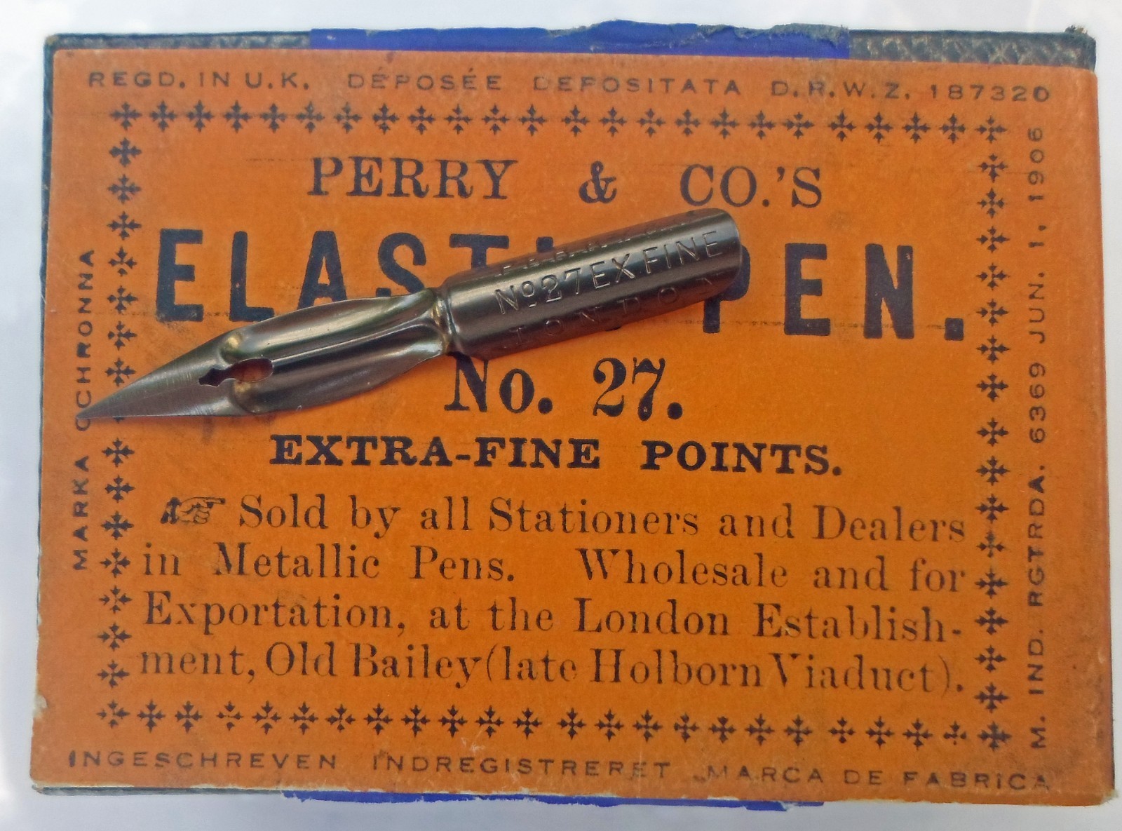 12 vintage Perry and Co no. 27 nibs