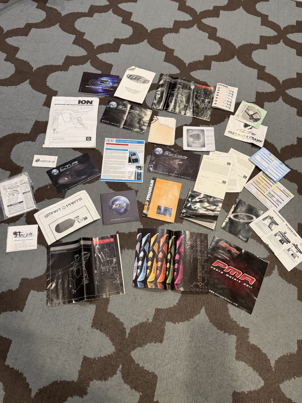 PAINTBALL MANUAL LOT!!