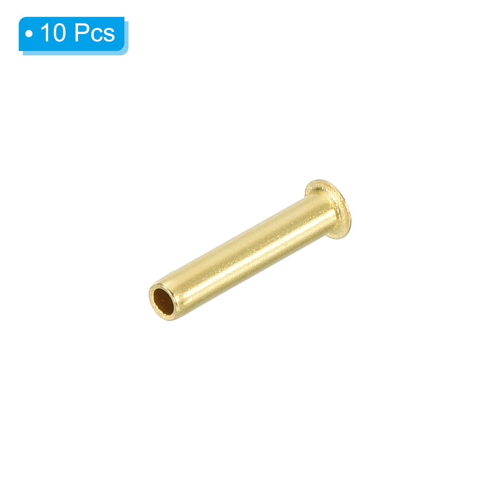 10 Pcs Brass Compression Insert for 1/8" Tube OD Compression Insert Tube Support