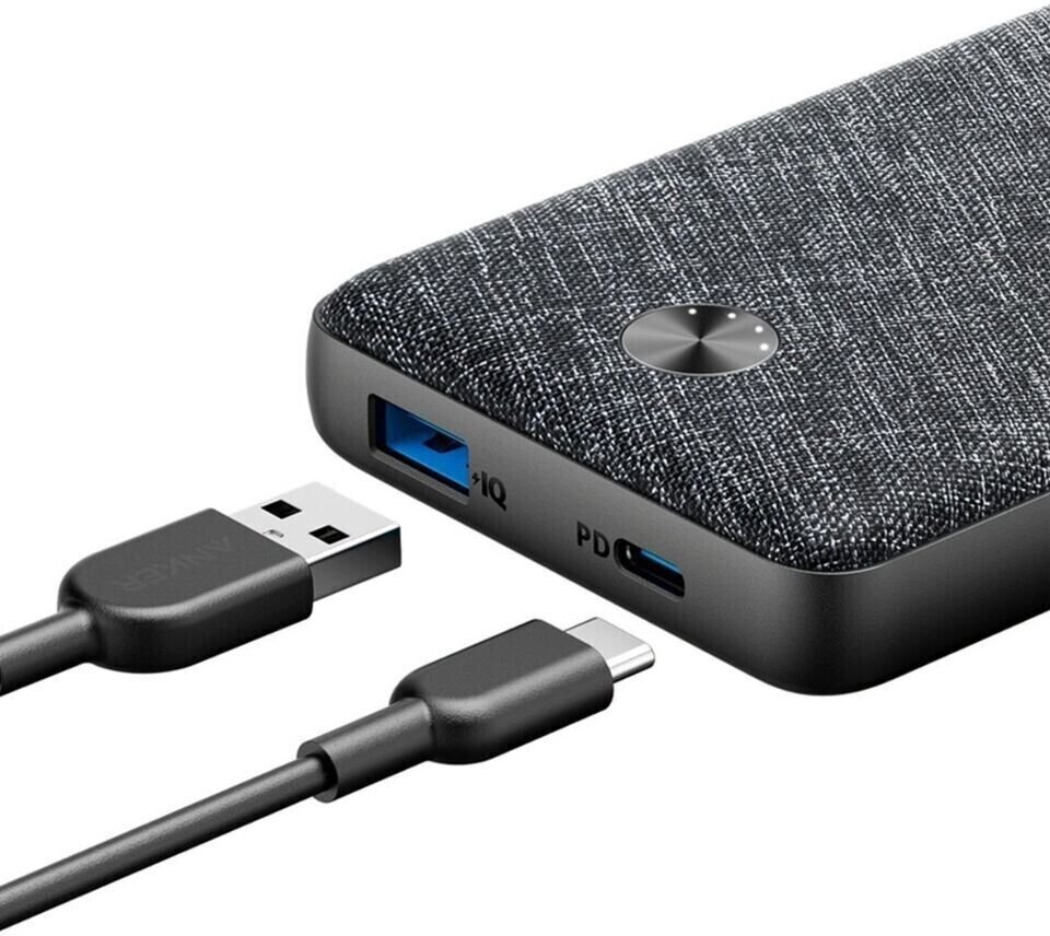 Anker PowerCore Metro Essential 20000mAh 20W PD - USB-A USB-C - Black