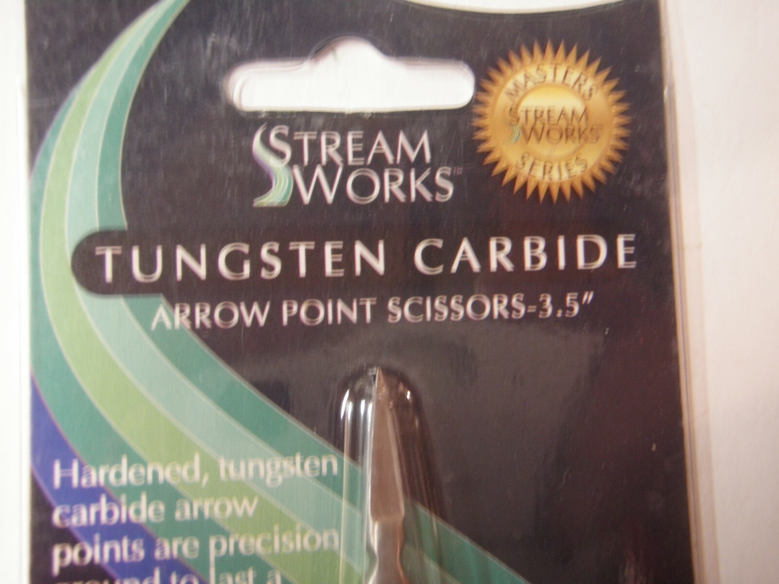 Tungsten Carbide Fly Tying Scissors 3.5" New