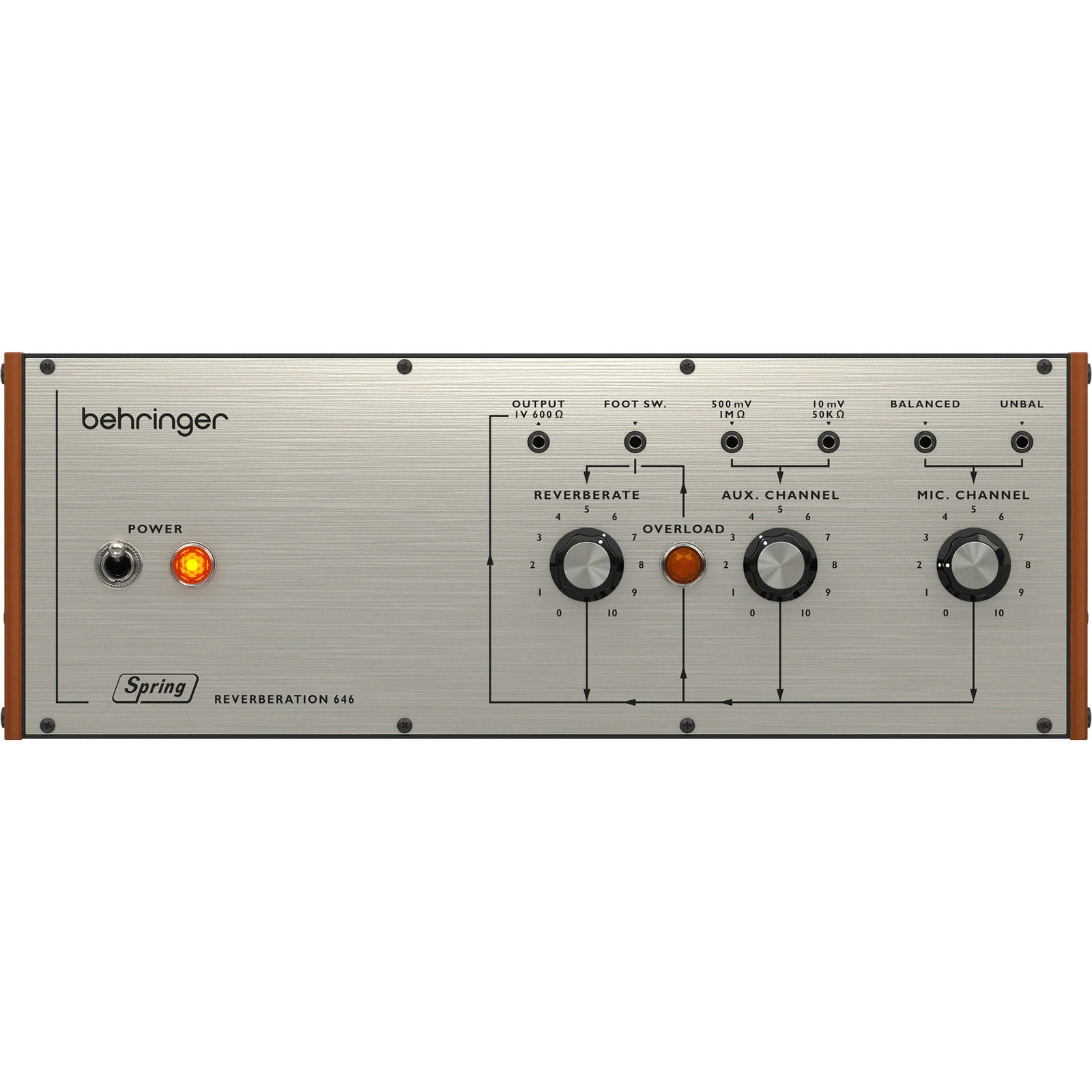 Behringer Spring Reverberation 646 Spring Reverb Module