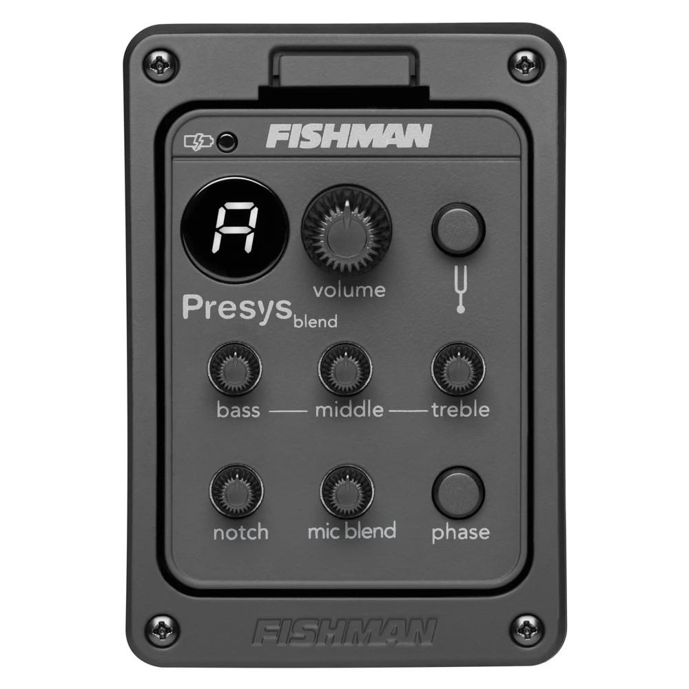 Fishman Presys Blend Preamp Microphone and Pickup System Acoustic guitar Pickups