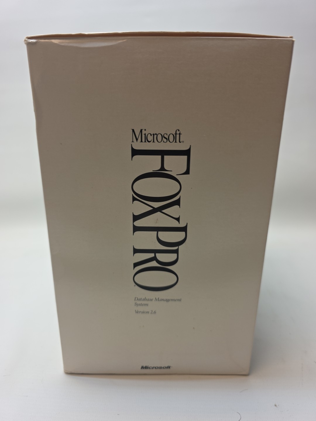 Microsoft FoxPro Database Management System Version 2.6 VTG 1994 - New Open Box