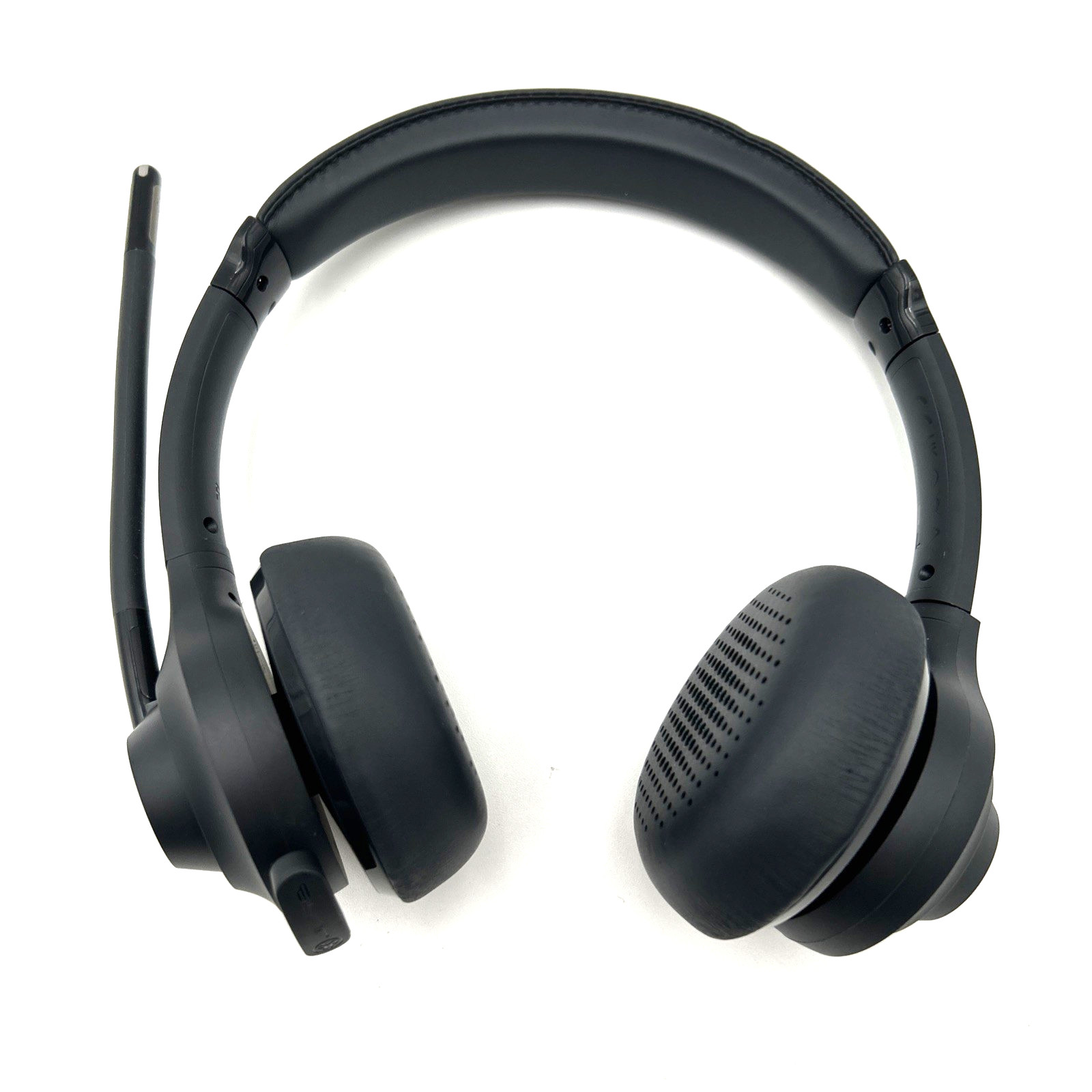JLab GO Work 2 Wireless On-Ear Headset Gen 2 With USB Dongle Tested Working