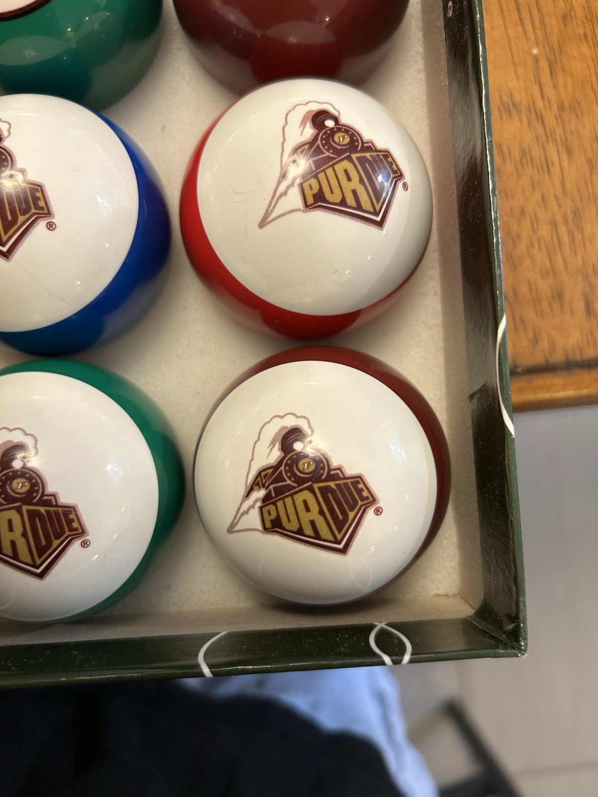 Purdue Boilermaker Pool Ball 15 Ball