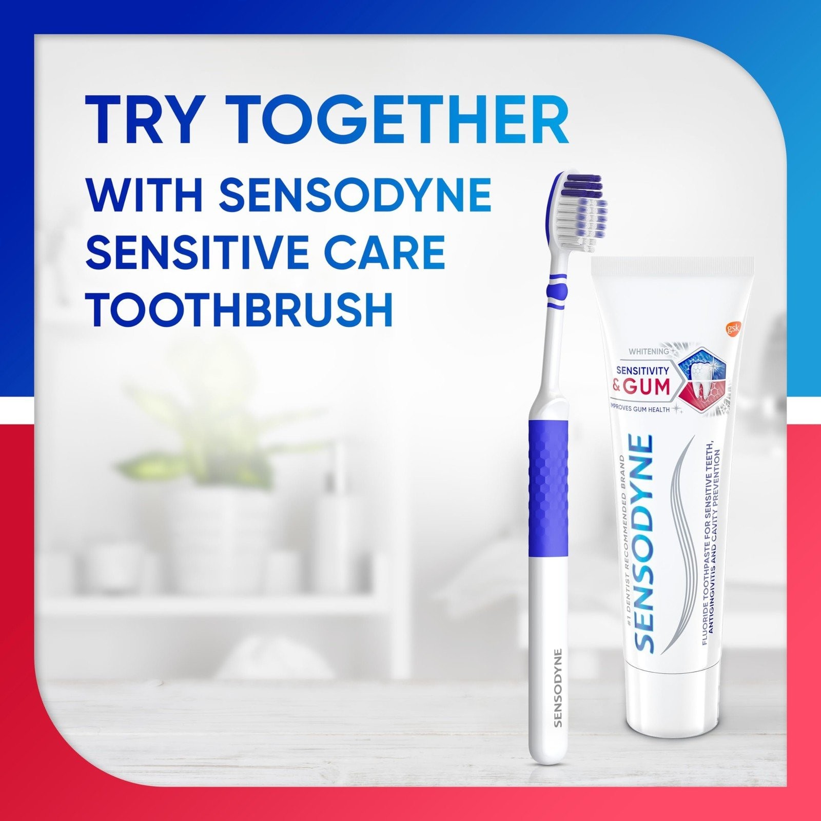 Sensodyne Sensitivity & Gum Whitening Toothpaste, Toothpaste for Sensitive...