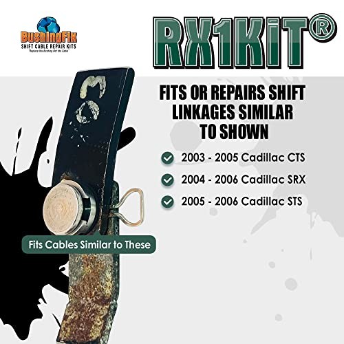 BushingFix RX1Kit Transmission Shift Linkage Repair Kit, Automatic