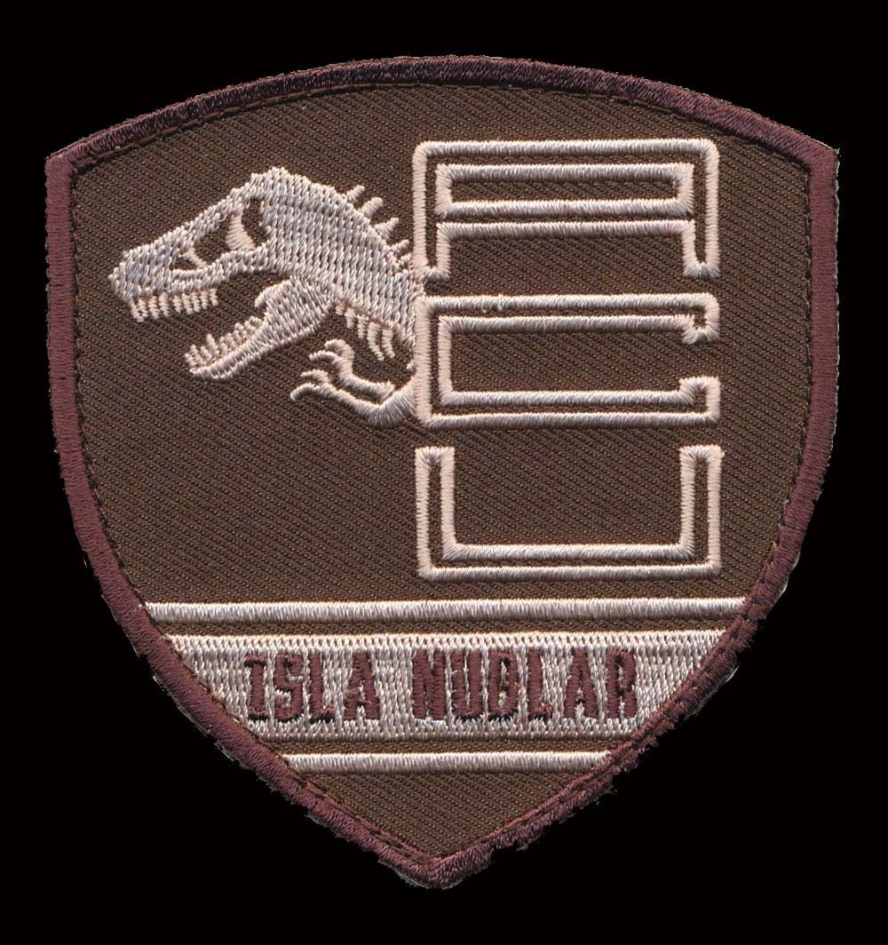 JURASSIC ACU ISLE NUBLER SECURITY DIVISION SHIELD HOOK PATCH (MTJ3)