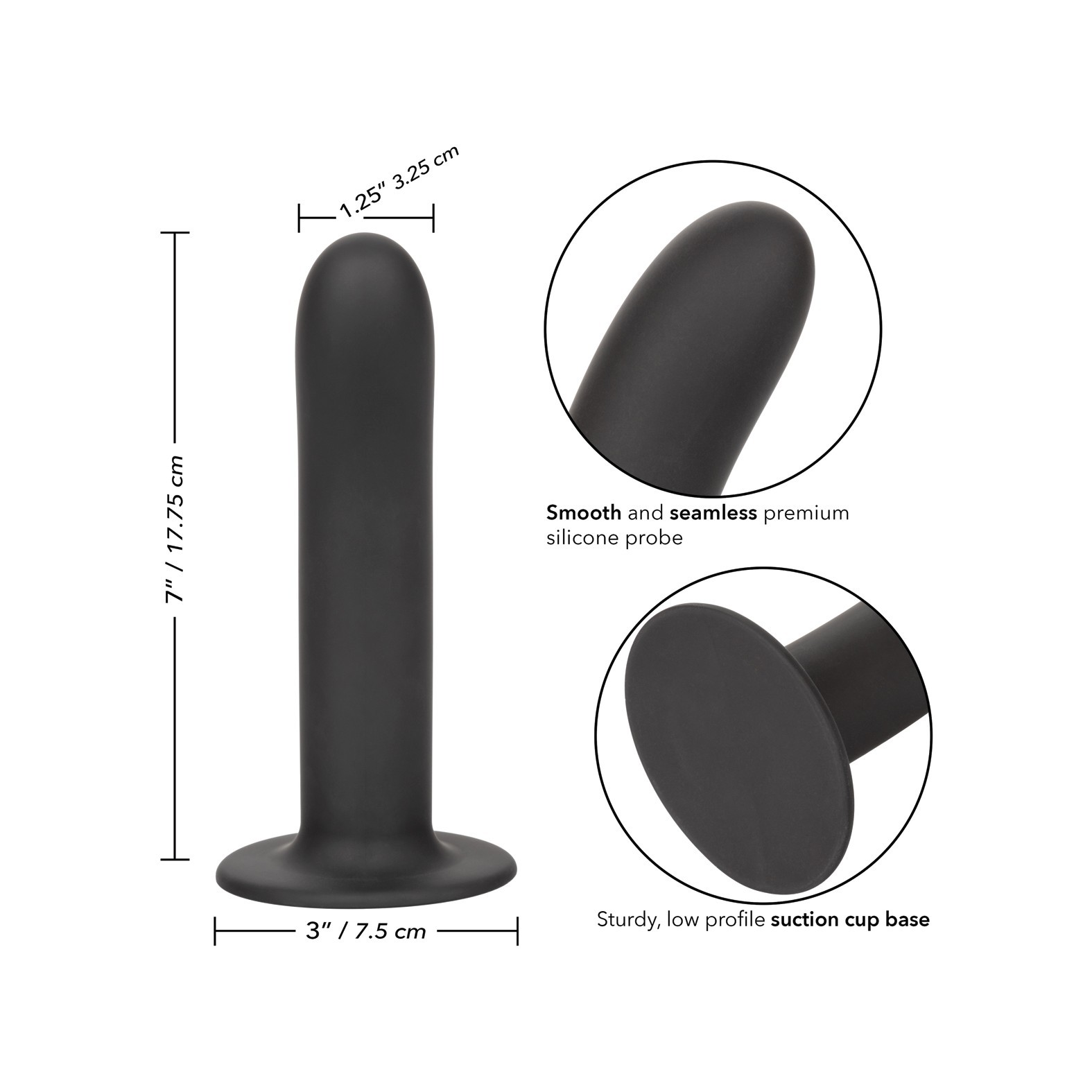 Boundless Smooth - 7 Inch - Black