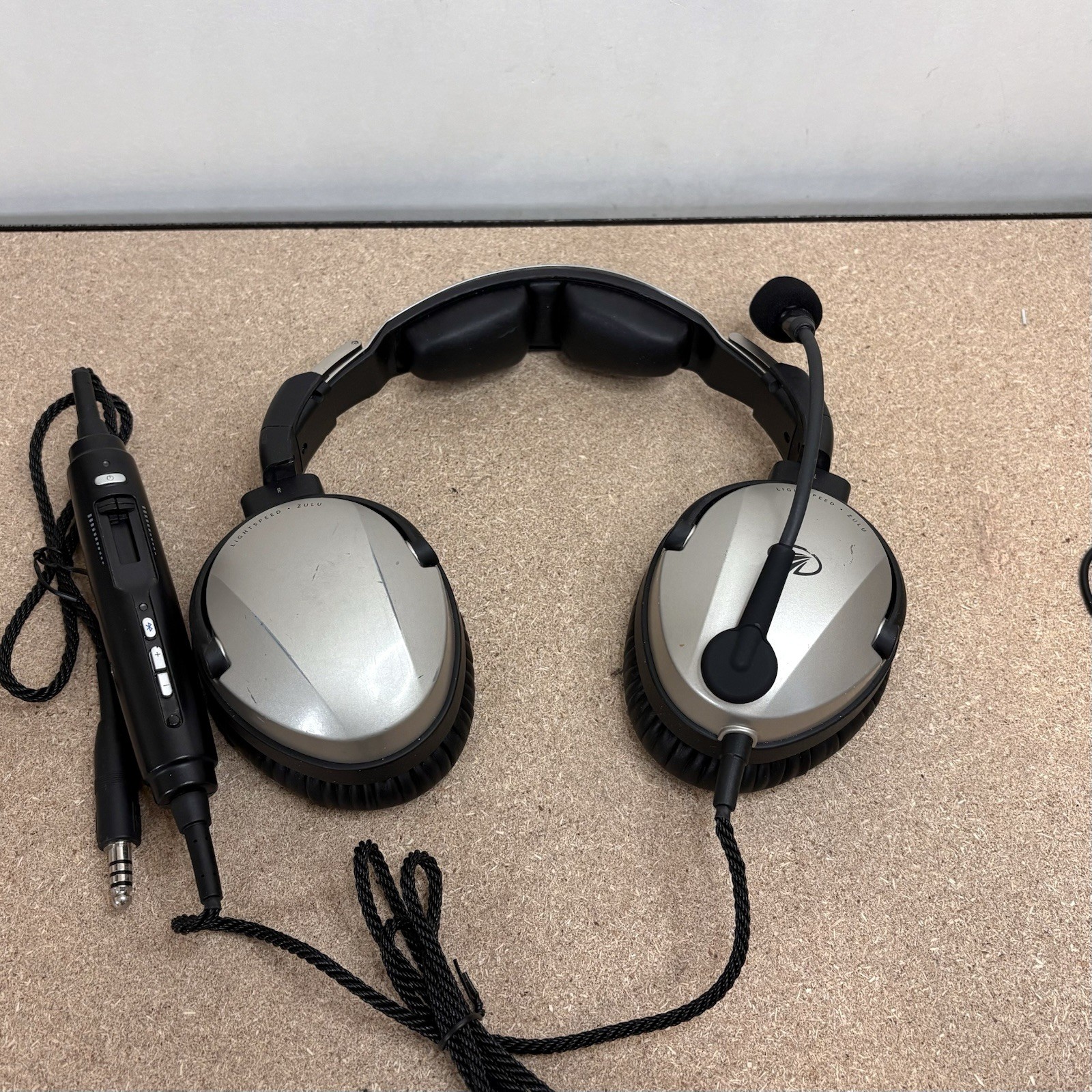 Lightspeed Zulu 3 Single U174 Helicopter Plug Bluetooth ANR Headset