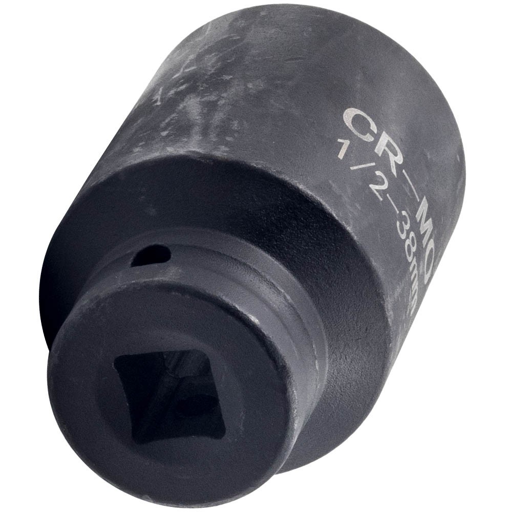 5pc 33mm-34-35-36-38mm 1/2'' Drive 6 Point Deep Spindle Axle Nut Socket Set Tool