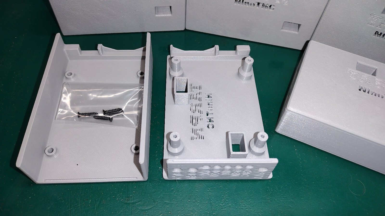 NinoTNC 3D Printed case for ham radio packet NinoTNC board