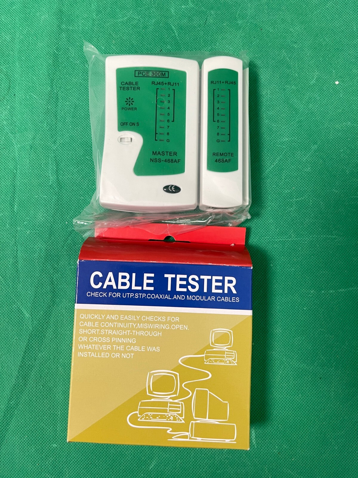 NSHL468 RJ45-RJ11 Multi-Functional Network LAN Cable - New In Open Box