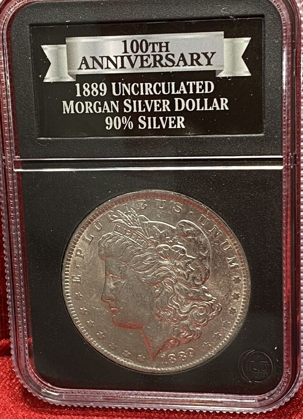 1898 Morgan Silver Dollar 100 Anniversary Uncirculated Condition
