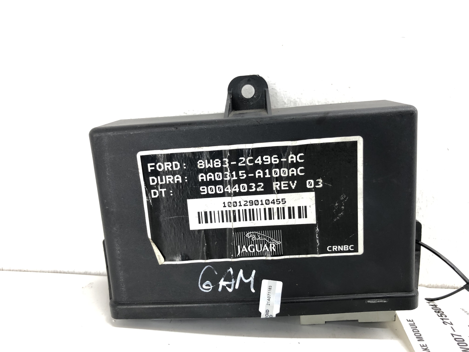 Jaguar Xf X250 2009 Electric Handbrake Module 8W83-2C496-AC  (8041)