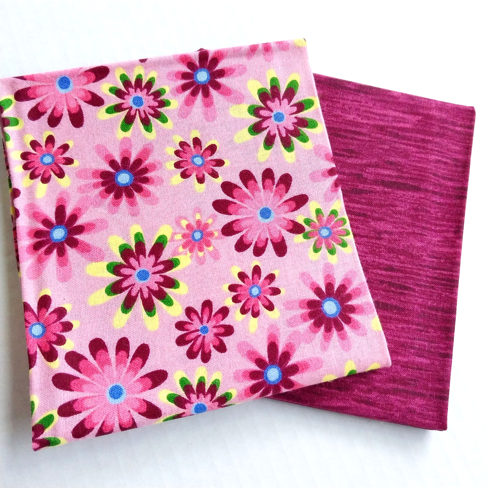 Fat Quarter Bundle 2 Pcs.  100% Quilters Cotton