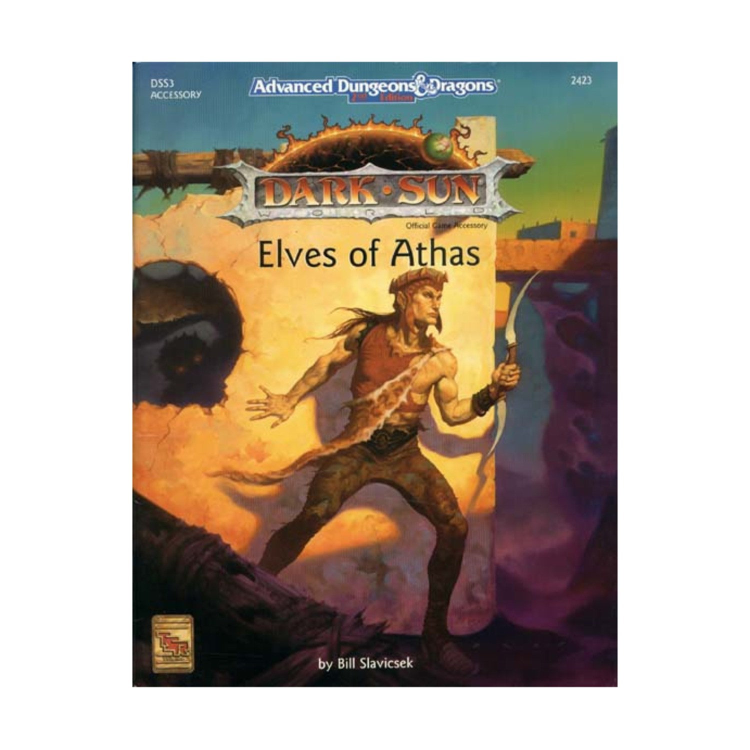 TSR Dark Sun Elves of Athas VG+