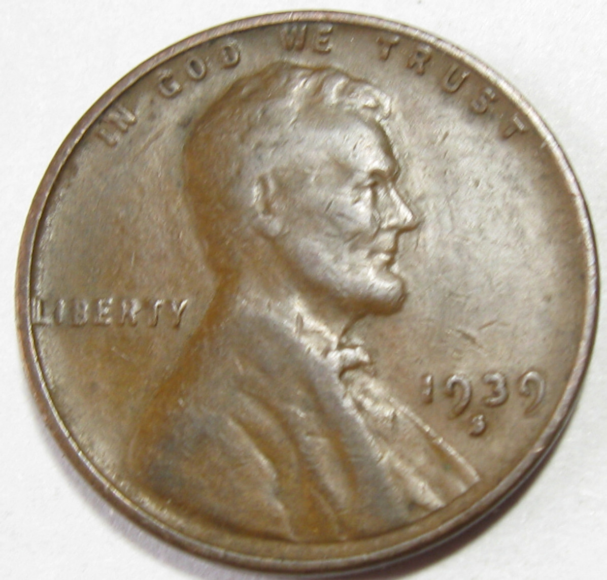 1939-S Lincoln Wheat Cent - #10861-47