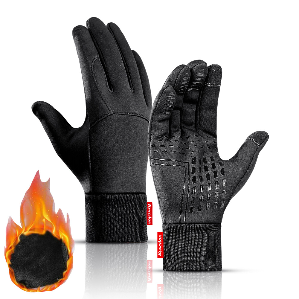 Winter Windproof Gloves Touch Screen Thermal Gloves Mittens for Cycling Skiing