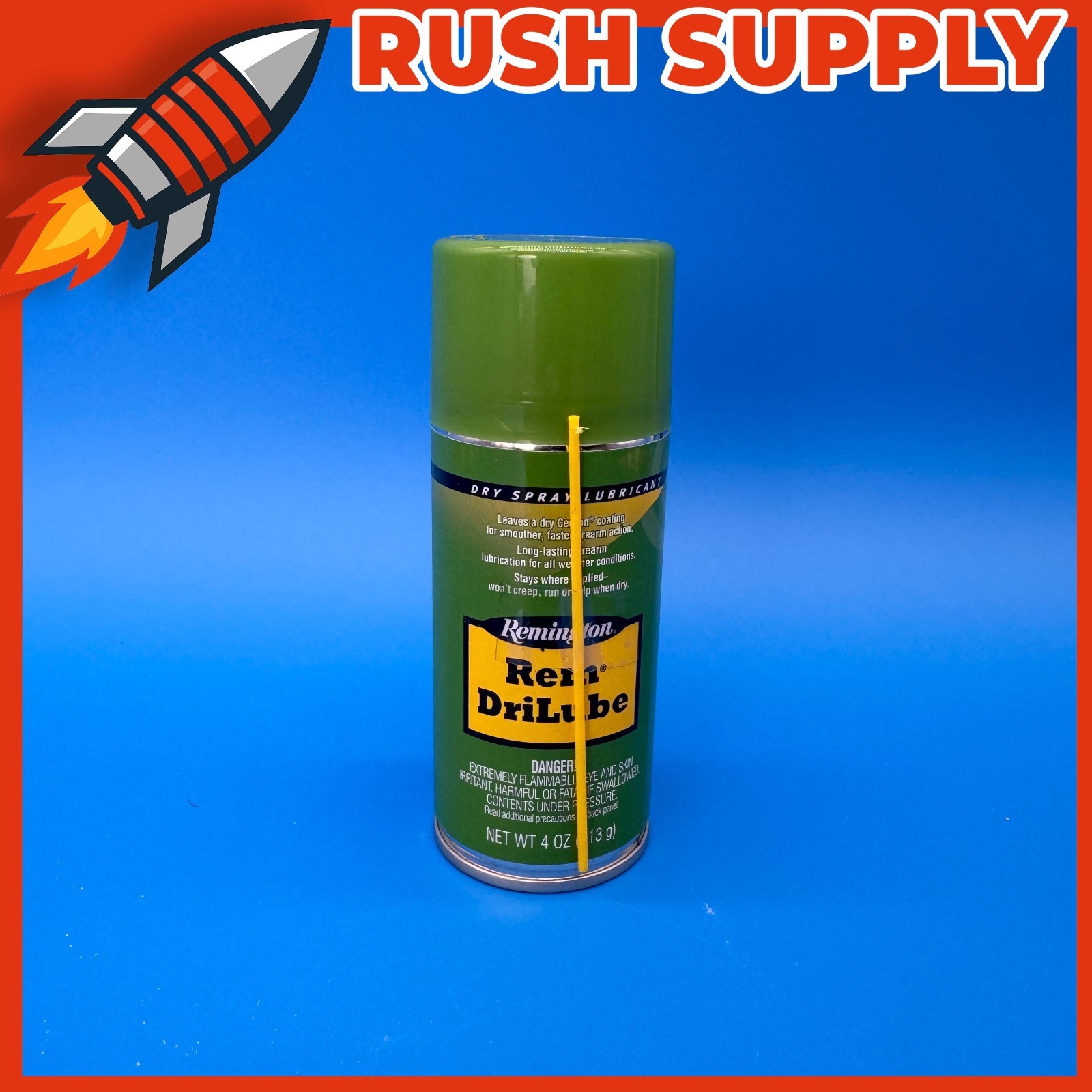 New Remington Rem DriLube Liquid 4 Ounce Aerosol Can Spray - 18396