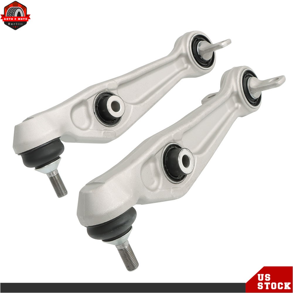 Front Lower Control Arm with Ball Joint Set of 4 For 2017-2021 Tesla Model 3/Y