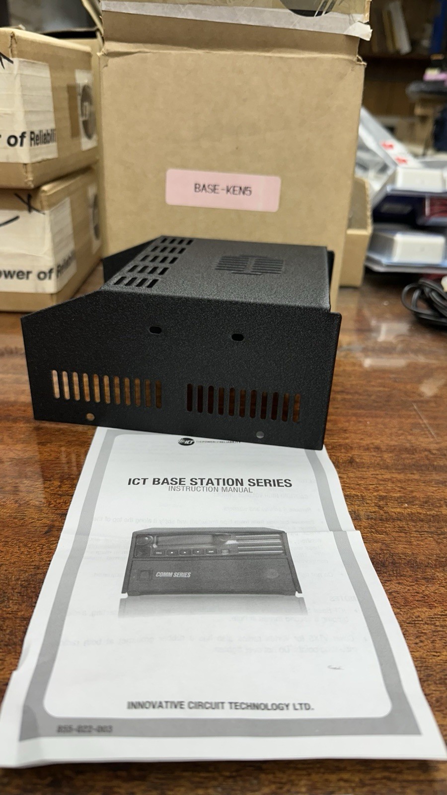 ICT Base-Ken5 Radio Cover
