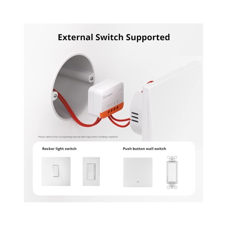 SONOFF ZBMINI Extreme Zigbee Smart Switch (No Neural Required) 2 Pack ZBMINIL2