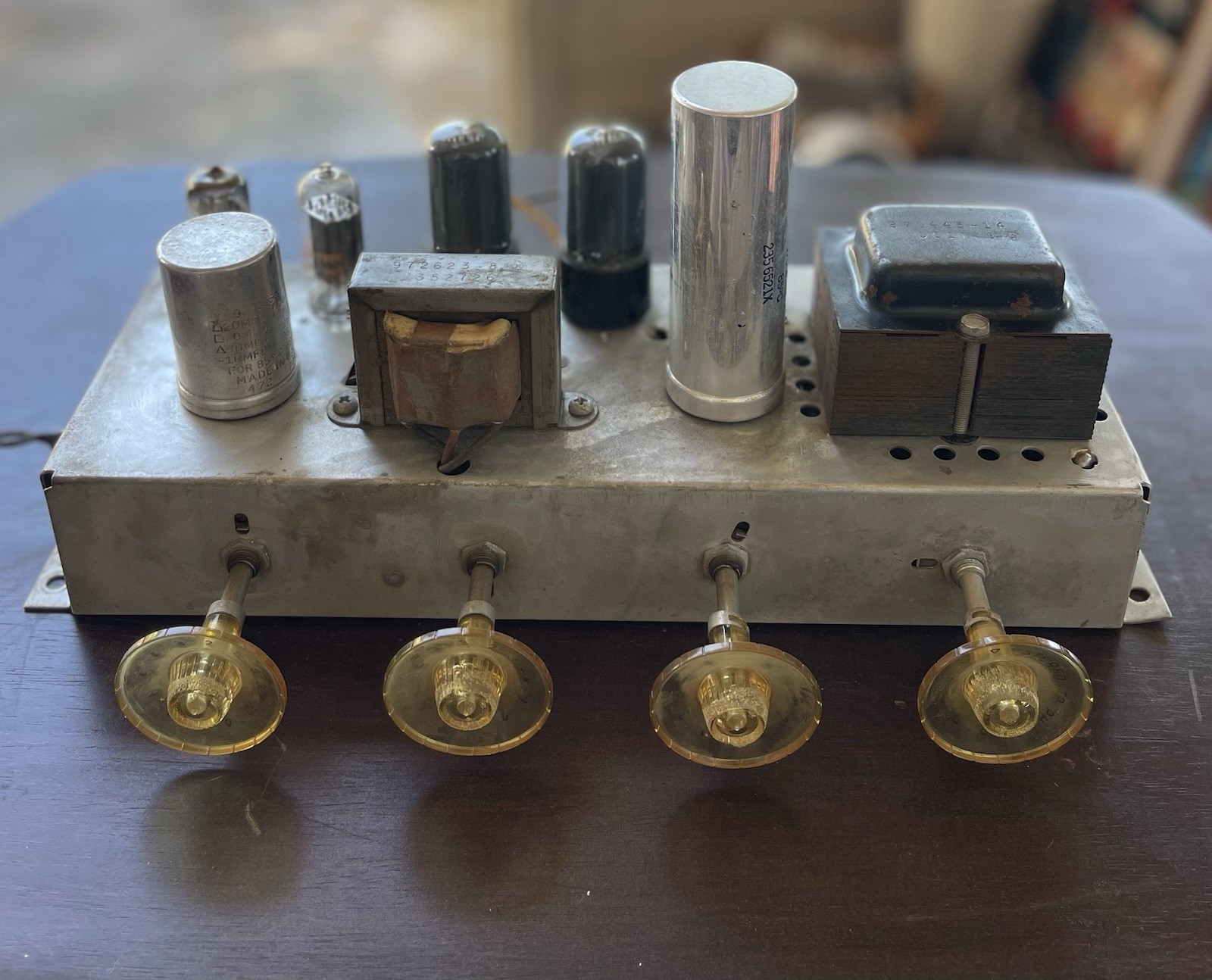 VINTAGE  RCA  RVU274 TUBE AMP/RECEIVER 6V6GT, 5Y3GT , 6CG7 TUBES INCLUDED