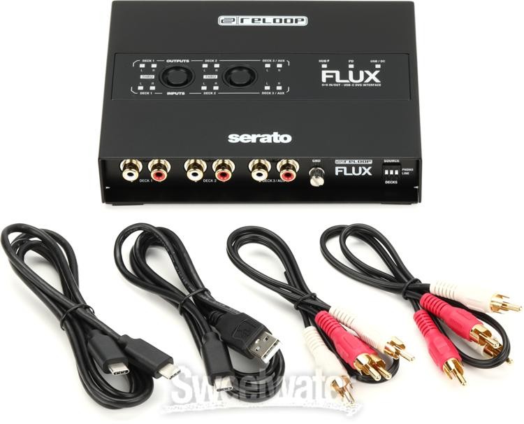 Reloop Flux 3-channel 6x6 DVS Interface for Serato DJ Pro