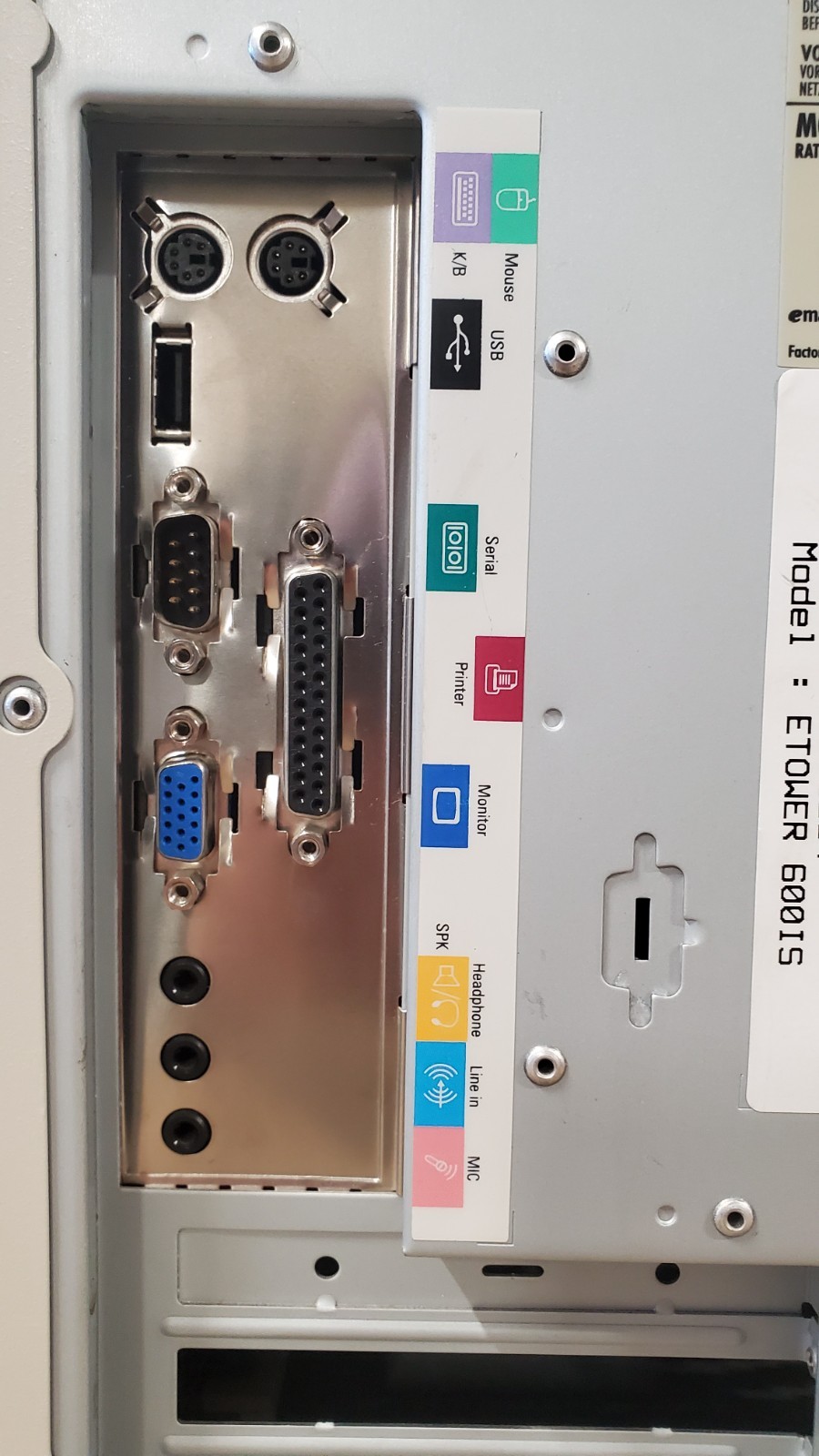 Vintage eMachines eTower 600is Celeron - Boots