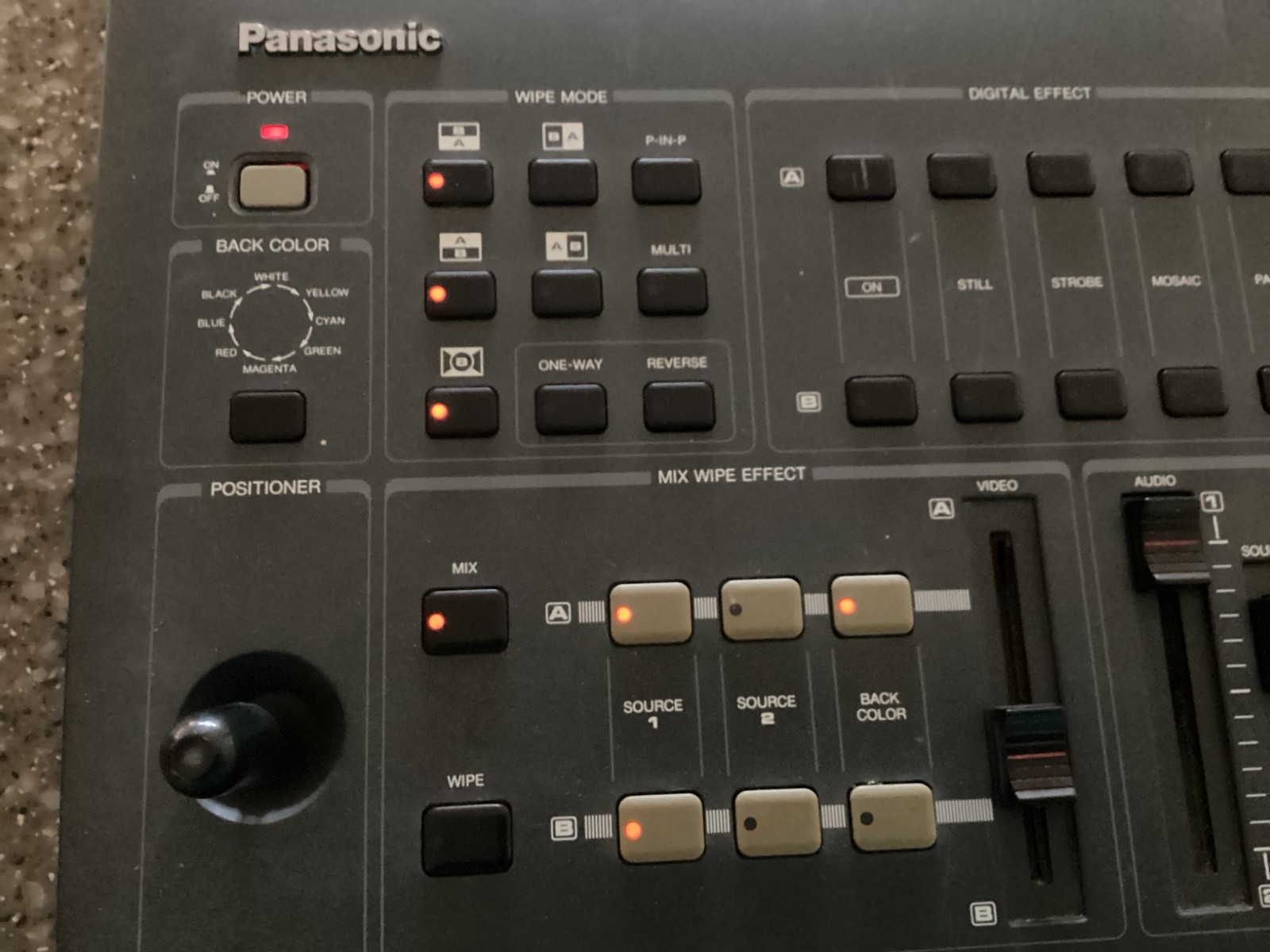Panasonic Digital AV Mixer WJ-AVE5..UNTESTED