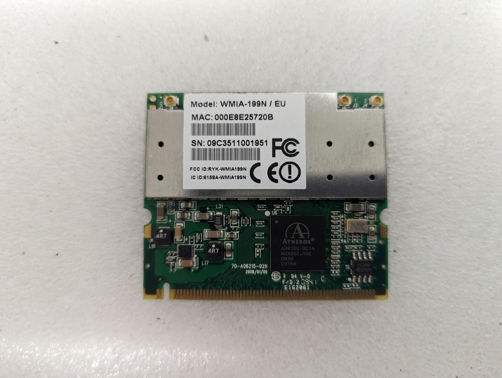 Oki WMIA-199N/EU EU Network Mini-PCI Adapter