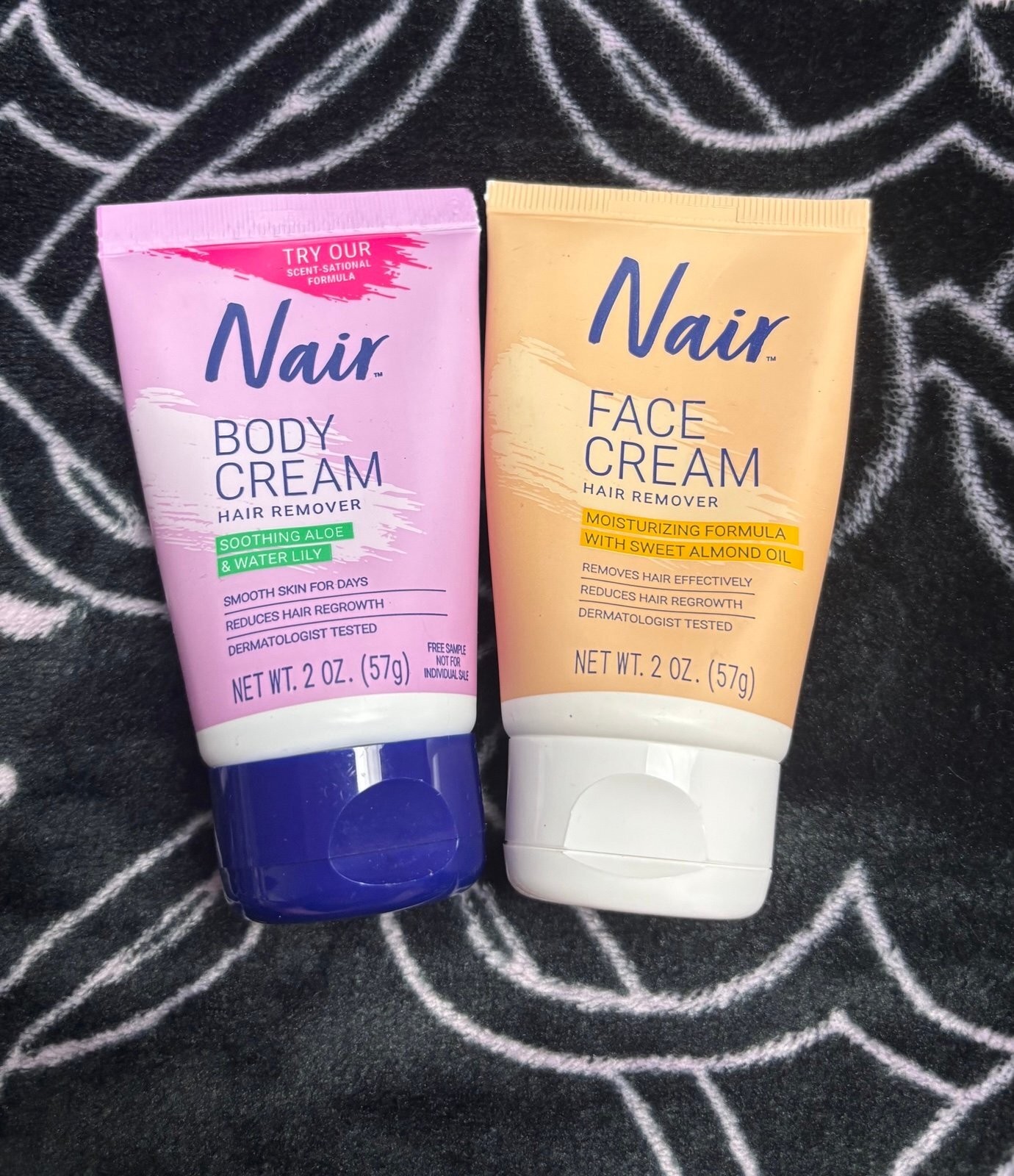 Nair face and body cream hair remover