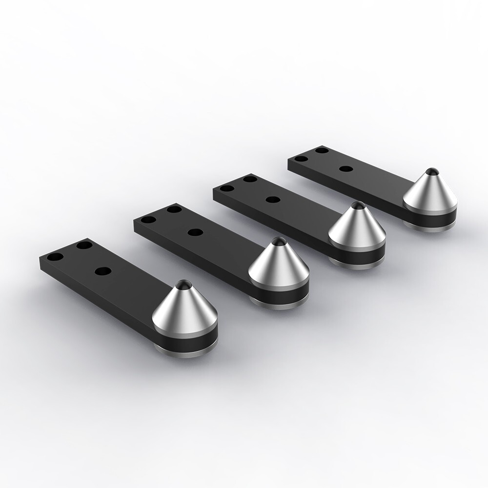 High Quality 4PCS Combined Type Speaker Foot Subwoofer Shockproof Spike Bracket