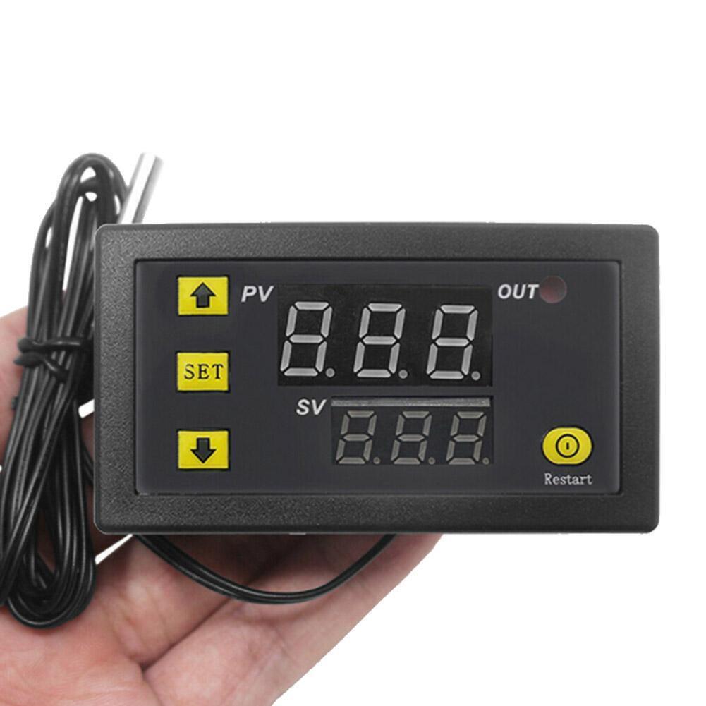 2X 12V 20A Digital Temperature Controller Switch Probe Thermostat Control W3230
