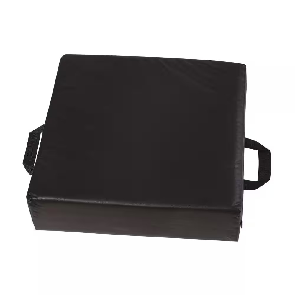 DMI Wheelchair Seat-Lift Cushion Black Hardboard Insert 16 in. W x 4 in. H