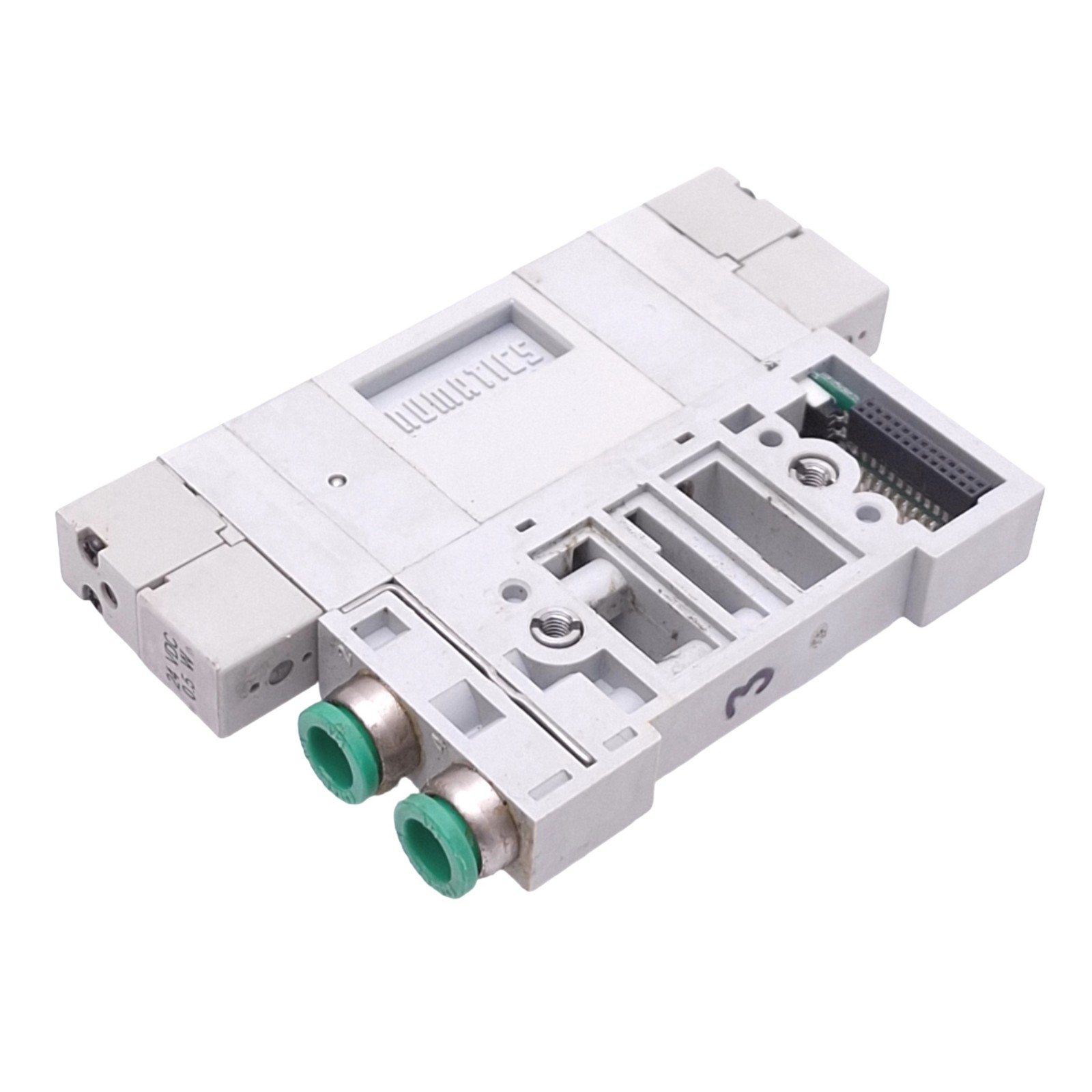 Numatics R20BBD00MP00061 Solenoid Valve, Dual 3-Way NC, 100psi Max, 24VDC Coil