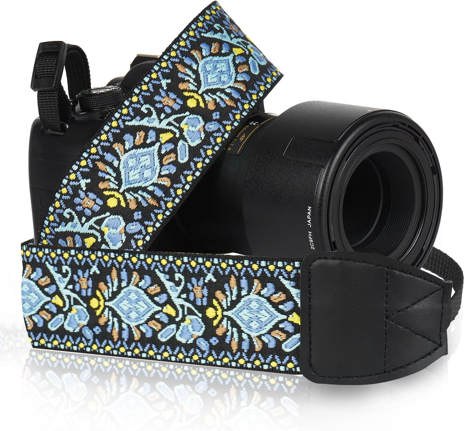 DSLR SLR Camera Neck and Shoulder Strap with Quick Release Buckles
